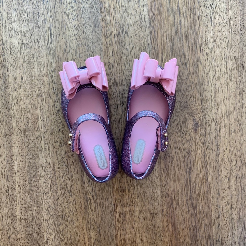Mini Melisssa Bow shoes size 7